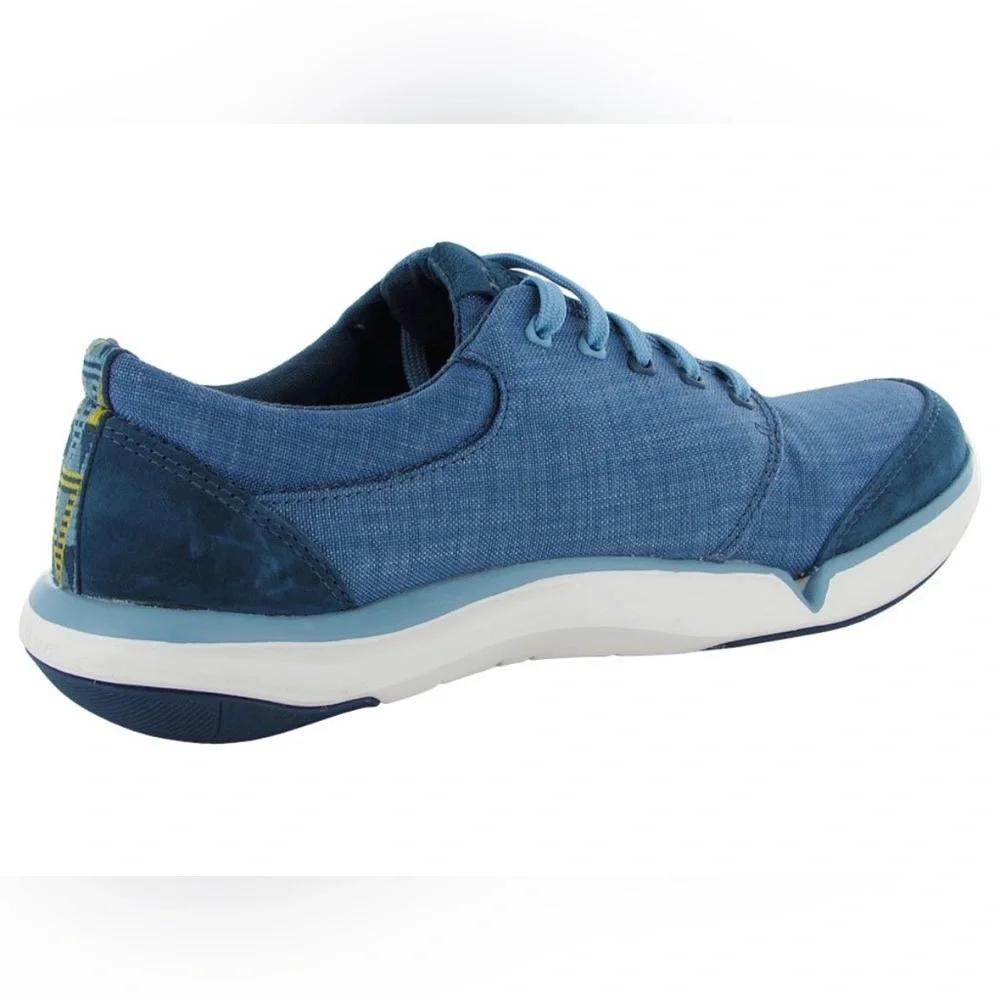 Teva Chukka Shoe Women's SZ 5 Wander Canvas Blue‎ Hi Top Comfort Cool FLAW